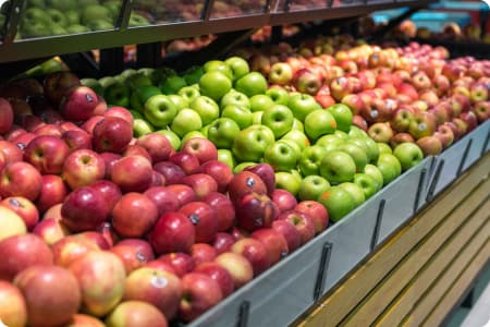 An Image of some freshly produce fruits.