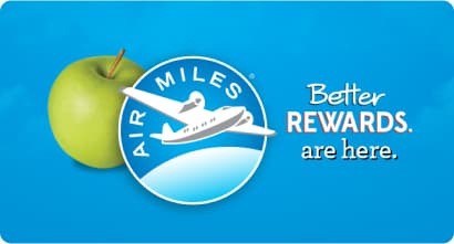 Air Miles Better Reward are here